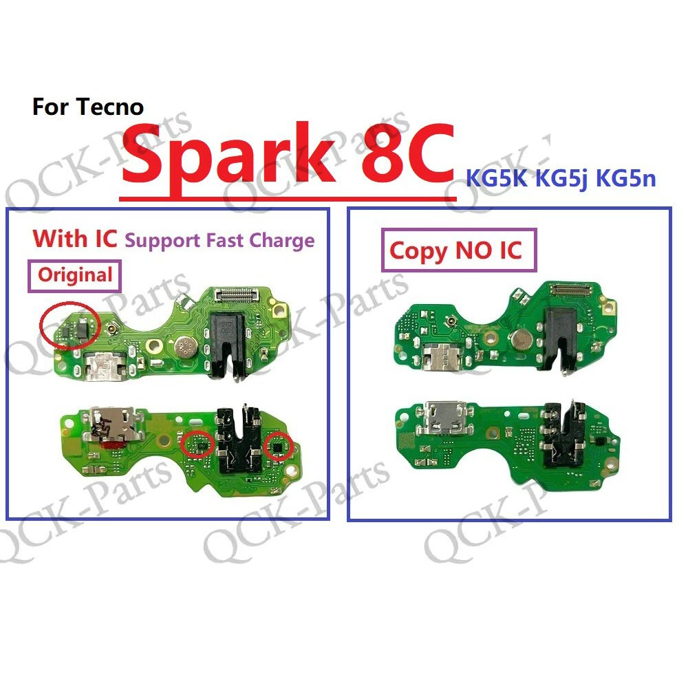 Dành Cho Tecno Spark 8C KG5K KG5j KG5n Chính Hãng / Bản Sao Sạc USB ...