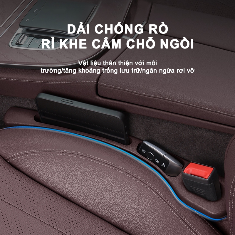 Nút Bịt Khe Hở Ghế Ngồi Xe Hơi SEAMETAL Chống Rò Rỉ Tiện Dụng