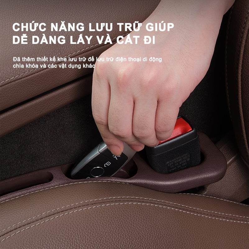 Nút Bịt Khe Hở Ghế Ngồi Xe Hơi SEAMETAL Chống Rò Rỉ Tiện Dụng