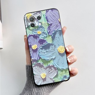 Ốp lưng Xiaomi Mi 11 Lite 4G 5G NE Vỏ silicon mềm mờ thiết kế mới Vỏ hoạt hình cho vỏ Xiaomi Mi11 Lite