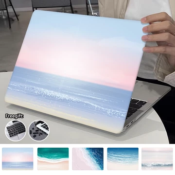 Ốp In Hình Bãi Biển Đẹp Có Vỏ Bàn Phím Cho 2026 Macbook Neo 13 Inch A3404 Air M5 13,6 Inch A3449 Pro M5 14 Inch A3434 Air M4 2025 A3240 Air15 A34448 Pro M2 A2388 Air13.3 M1