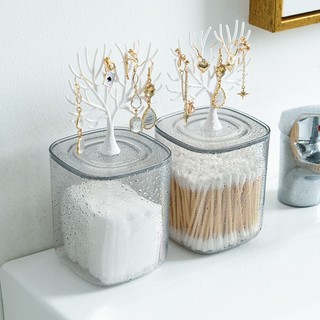 Hộp đựng bông tẩy trang đa năng con vật dễ thương Makeup remover cotton container【Chiosala12】