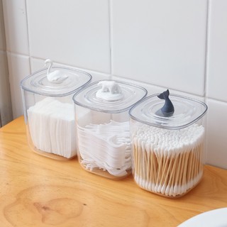 Hộp đựng bông tẩy trang đa năng con vật dễ thương Makeup remover cotton container【Chiosala12】