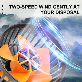 Quạt máy đôi mini SEAMETAL  12v-24v xoay 360 tiện ích trên ô tô, xe hơi cao cấp