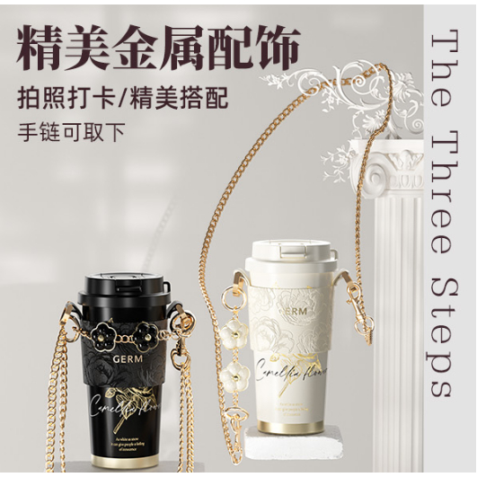 Ảnh Insulated cup Germ capacity 500ml 316 grade stainless steel material With cup cover Cup 2
