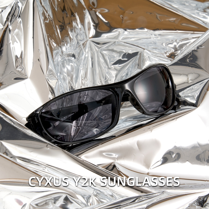 Cyxus Kính Mát Y2K Unisex Chống Tia UV400 Và Chói Phù Hợp Cắm Trại Lái Xe Thời Trang Phong Cách Mới 1144