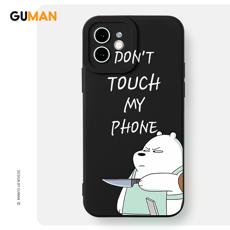 Ốp lưng GUMAN mềm ngộ nghĩnh ngầu dễ thương đẹp Cho iPhone 17 Air 16 15 14 13 12 11 Pro Max SE 2020 X XR XS 8 7 ip 6S 6 Plus kute B2667