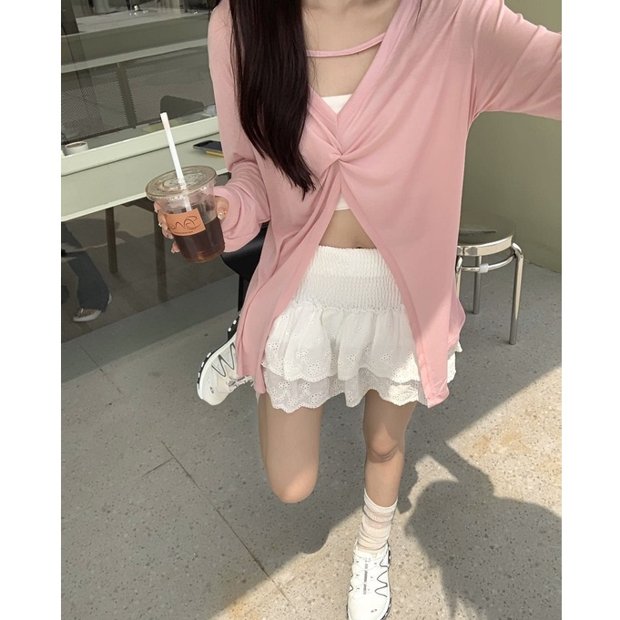 Áo Thun Dài Tay Chống Nắng Thời Trang Dành Cho Nữ