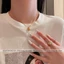 Vòng cổ titan cao cấp nữ không gỉ mạ vàng 24k thiết kế mặt thỏi vàng may mắn thời trang sang trọng
