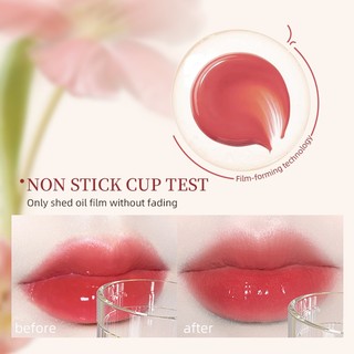 Novo Nước Bóng Môi Men Dưỡng Ẩm Cao Sắc Tố Chống Thấm Nước Chống Dính Cốc Giữ Lâu Dài Màu Nước Trái Cây Môi Trang Điểm Người Phụ Nữ Bóng Son Bóng NO.6095