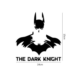 Lookshow 1 Xe Máy Điện Xe Máy Miếng Dán Dark Knight Batman Anime Hoạt Hình Laser Phản Quang Phía Sau Kính Chắn Gió Miếng Dán