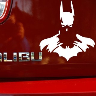 Lookshow 1 Xe Máy Điện Xe Máy Miếng Dán Dark Knight Batman Anime Hoạt Hình Laser Phản Quang Phía Sau Kính Chắn Gió Miếng Dán