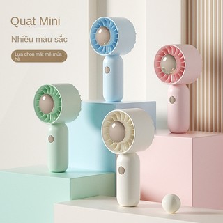Quạt Cầm Tay Mini Sạc Điện Giá Quạt Sạc Usb Quạt Tuabin Túi Sinh Viên Quạt Quà Tặng Máy Tính Để Bàn Mini Portable Fan【Chiosala12】