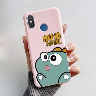 Dành Cho Xiaomi Mi 8 Ốp Lưng Mờ Họa Tiết Hoạt Hình Mới Nhất Vỏ Điện Thoại Silicon Mềm Cho Xiaomi Mi 8 Mi8 Vỏ