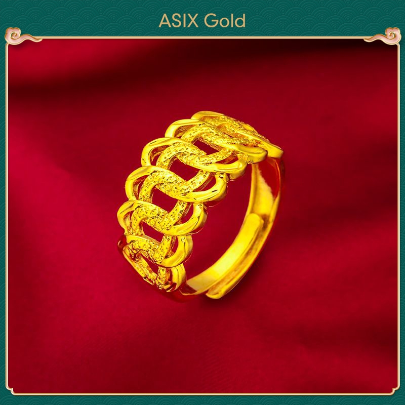Women's Gold-Plated Ring by asixgoldpd.vn