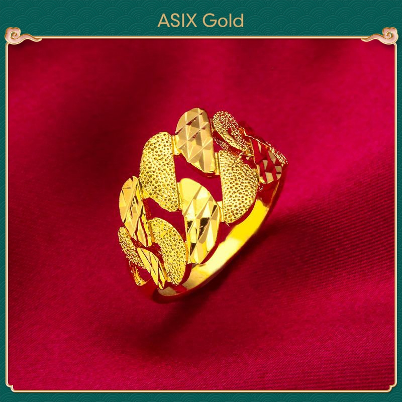Women's Gold-Plated Ring by asixgoldpd.vn