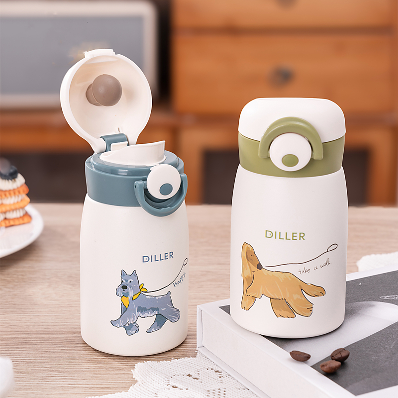 Bình giữ nhiệt chân không Diller Bình nước uống bằng thép không gỉ 316 (270 / 500ml) MLH9230