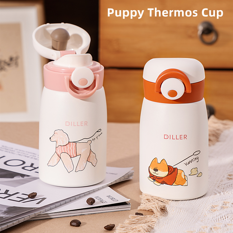 Bình giữ nhiệt chân không Diller Bình nước uống bằng thép không gỉ 316 (270 / 500ml) MLH9230