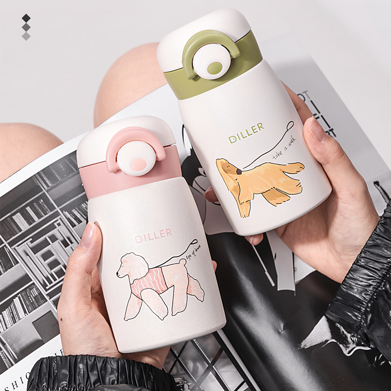 Bình giữ nhiệt chân không Diller Bình nước uống bằng thép không gỉ 316 (270 / 500ml) MLH9230