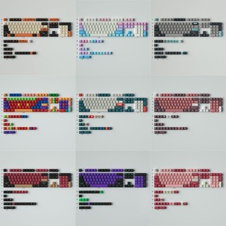 Bộ Keycaps GMK PBT Dye-sub Cherry Profile Keycap Custom Keycaps Tương thích với công tắc Cherry Gateron MX