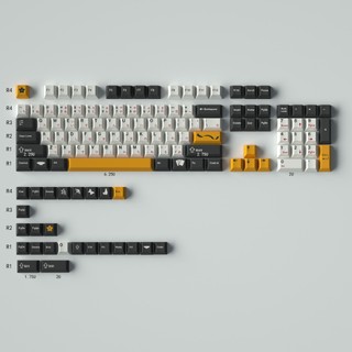 Bộ Keycaps GMK PBT Dye-sub Cherry Profile Keycap Custom Keycaps Tương thích với công tắc Cherry Gateron MX