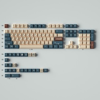 Bộ Keycaps GMK PBT Dye-sub Cherry Profile Keycap Custom Keycaps Tương thích với công tắc Cherry Gateron MX