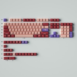 Bộ Keycaps GMK PBT Dye-sub Cherry Profile Keycap Custom Keycaps Tương thích với công tắc Cherry Gateron MX