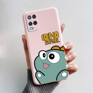 Ốp lưng Oppo A54 4G CPH2239 Silicon mềm mới nhất Vỏ điện thoại in hình hoạt hình OPPOA54 A 54 Ốp lưng chống sốc 6,51 inch