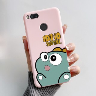 Dành Cho Xiaomi Mi A1 Mi 5X Ốp Lưng Silicon Hoạt Hình Mới Nhất Mờ Mềm Dành Cho Xaomi mia1 Mi5x Ốp Chống Sốc Coque Fundas