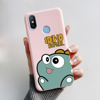 Dành Cho Xiaomi Mi A2 / Mi A2 Lite Ốp Lưng Mờ Họa Tiết Hoạt Hình Mới Nhất Vỏ Silicon Mềm Cho Xiaomi MiA2 A 2 Lite Vỏ Điện Thoại
