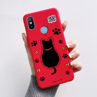 Dành Cho Xiaomi Mi A2 / Mi A2 Lite Ốp Lưng Mờ Họa Tiết Hoạt Hình Mới Nhất Vỏ Silicon Mềm Cho Xiaomi MiA2 A 2 Lite Vỏ Điện Thoại
