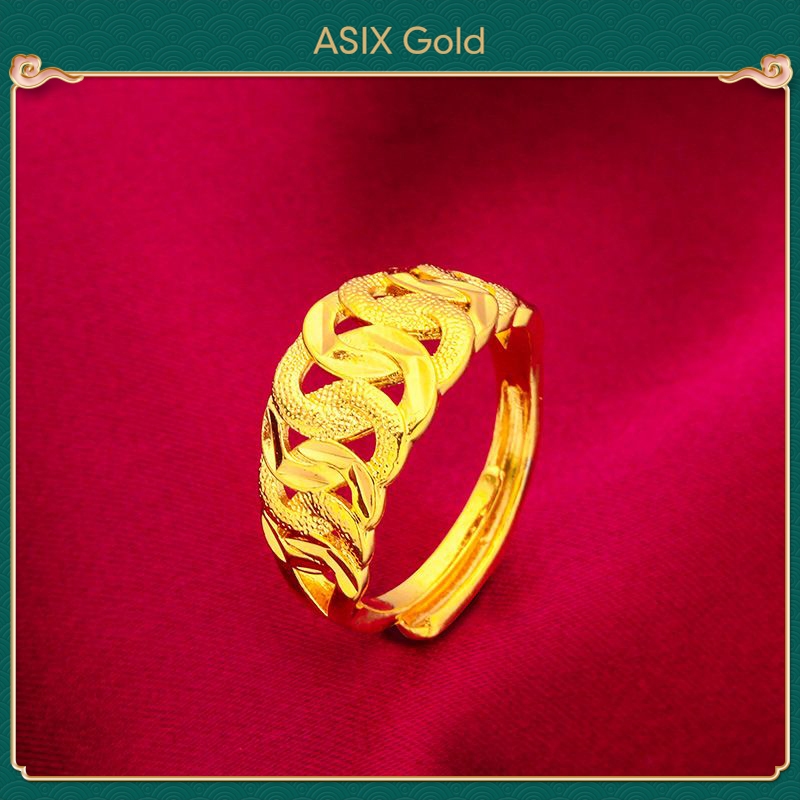 Women's Gold-Plated Ring by asixgoldpd.vn