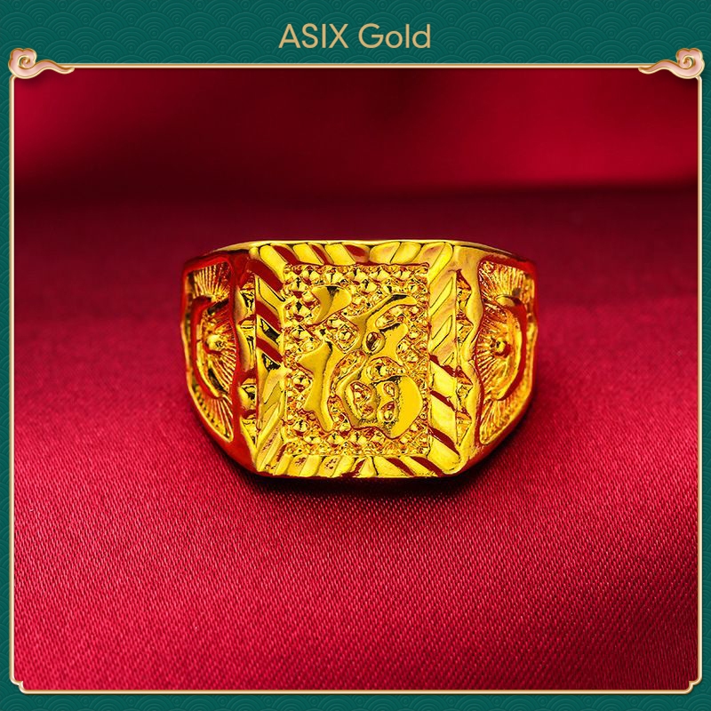 Men's Gold-Plated Ring by asixgoldpd.vn