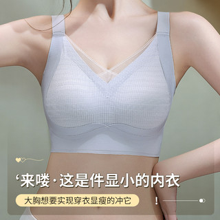 Mới M-6XL cộng với kích thước thể thao đồ lót nữ phẳng sọc lưới ren liền mạch cộng với kích thước Bra đầy đủ cup mỏng bông mat không dây chống chảy xệ push-up Bra mềm hỗ trợ ẩn chất béo chống sốc điều chỉnh Bra Breathable thoải mái đồ lót
