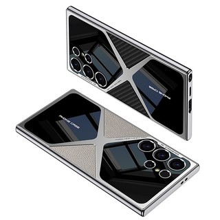 Ốp lưng mỏng siêu tốc Samsung Galaxy S24 S23 Vỏ đầu họa tiết X-man mạ điện siêu mỏng