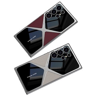Ốp lưng mỏng siêu tốc Samsung Galaxy S24 S23 Vỏ đầu họa tiết X-man mạ điện siêu mỏng