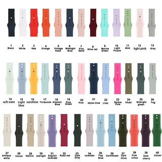 Dây Đeo Silicone Thể Thao Cho Đồng Hồ Thông Minh iWatch Ultra 49mm 45mm 41mm 44mm 42mm SE 38mm 40mm
