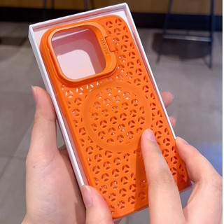 Ốp điện thoại mềm silicon tản nhiệt cho iPhone 15 14 13 12 Pro Max 11 Promax 14Plus 15Plus Giá đỡ gấp tích hợp Vỏ cao su bảo vệ chống sốc