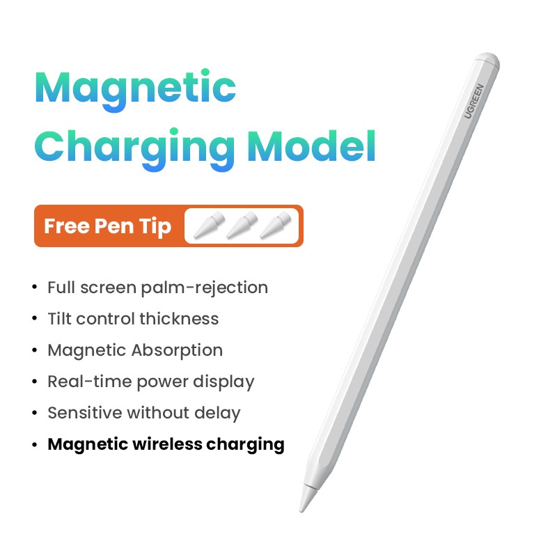 Ugreen Stylus Pen cho Apple Pencil Từ tính cho iPad Pro Air