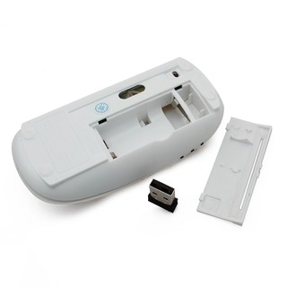 Chuột không dây 2.4GHz siêu mỏng im lặng: Đôrêmon, Trắng, Nơ, Kitty, Đầu Trắng