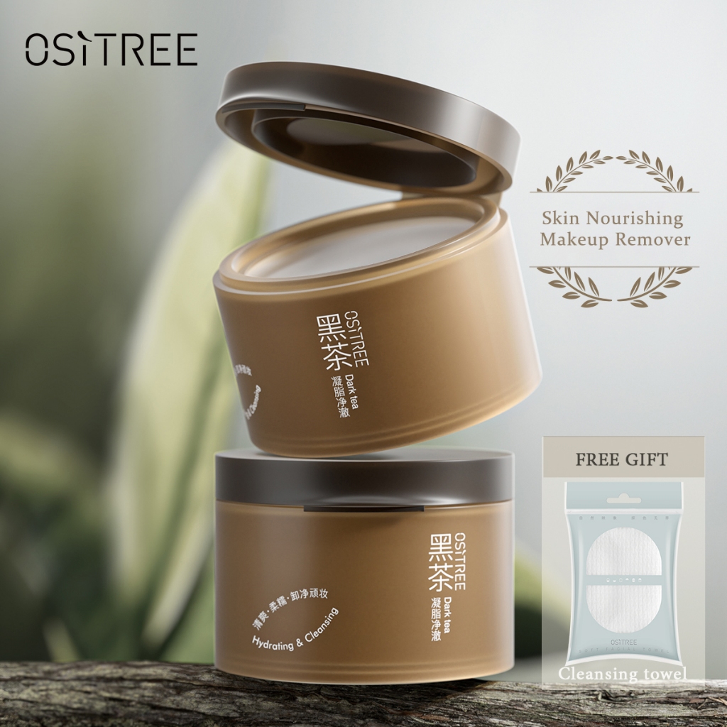 Ositree trà Đen Tẩy Trang Nhẹ Nhàng Làm Sạch Sâu Mắt, môi và mặt mà ...