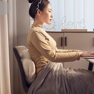 Gối bông chân mèo lông dài cao cấp, gối búp bê, chăn điều hòa di động Cái gối Gối Cat paw cotton pillow【Chiosala12】