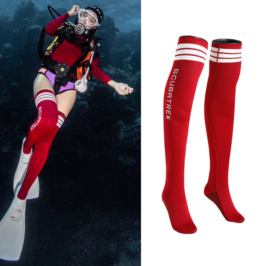 Lặn Nhiệt Vây Tất Nữ Cô Gái Thời Trang 2 Mm Lặn Vớ Wetsuit Cho Thuyền Kayak Thuyền