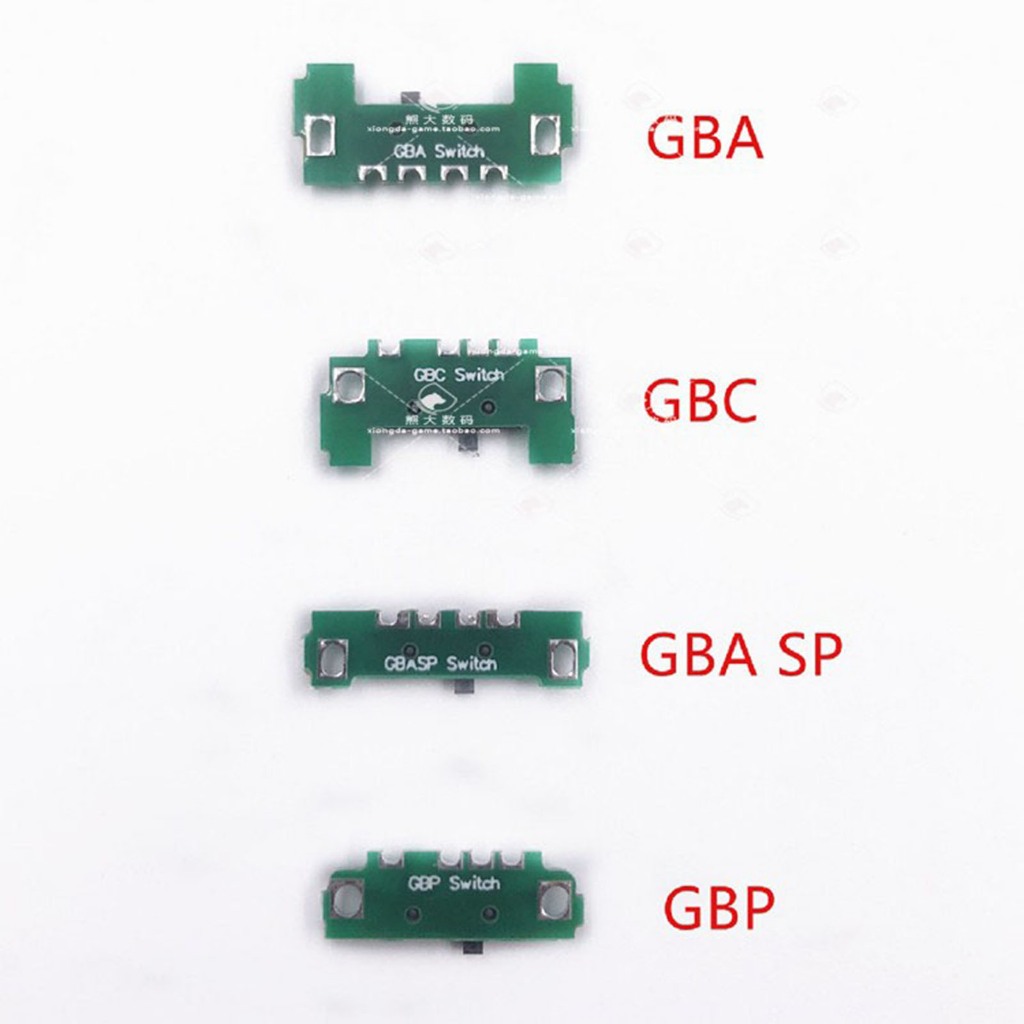 Nintendo GBA / GBC / GBA SP / GBP Bộ phận sửa chữa chìa khóa bật / tắt ...