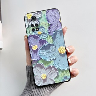 Ốp lưng Xiaomi Poco X4 Pro 5G Matte Họa tiết hoạt hình mới nhất Ốp lưng silicon mềm TPU Vỏ điện thoại Xiaomi PocoX4 M4 Pro