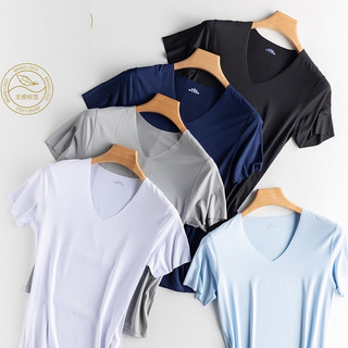 Áo thun thể thao ngắn tay ESEA Vải cổ chữ V khô nhanh thời trang xuân hè nam size M-5XL