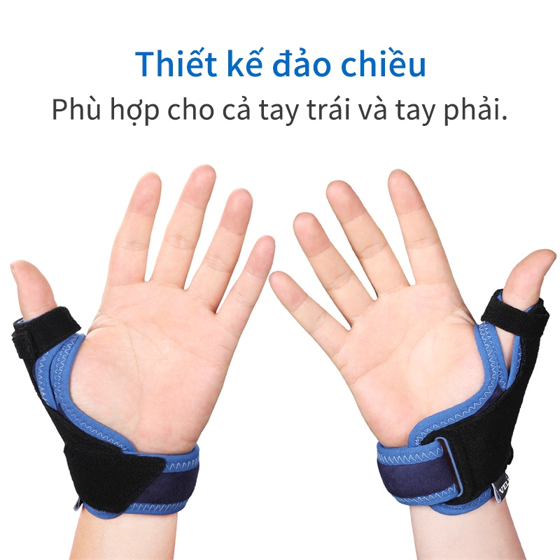 Ảnh Dụng cụ hỗ trợ ngón cái VELPEAU-CMC đầu ngón tay Spica, được sử dụng để giảm đau, viêm khớp, viêm cơ, bong gân, trật khớp, cổ tay và băng đeo cố định ngón cái, dây đeo cổ tay 4