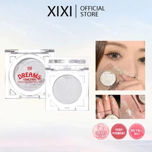 Xixi Bảng Phấn Mắt Đơn Sắc Kim Cương Lấp Lánh Đổi Màu Highlighter Sequins Chống Thấm Nước Lâu Dài Mặt Mắt Trang Điểm Sắc Tố NO.D421