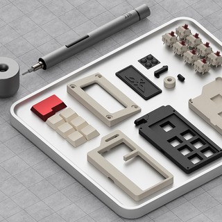 Máy thử trục Mini trang trí bàn tùy chỉnh Hộp lưu trữ trả lại 7 từ In 3d