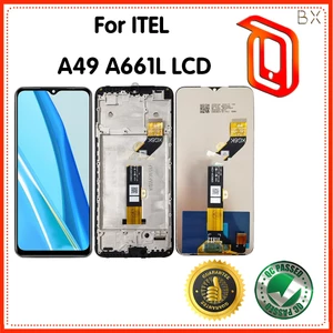 6.6 "Chất Lượng Cao Cho itel A49 LCD A661L Màn Hình Hiển Thị Chính Hãng Và Cảm Biến Màn Hình Cảm Ứng Bộ Số Hóa